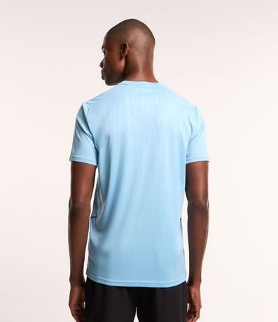 Remera Deportiva Tecnologia Dry con Estampa Heat Print 3
