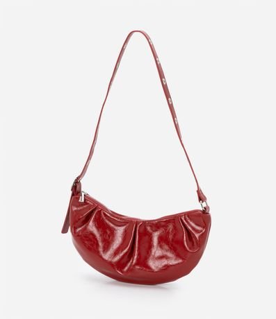 Cartera Shoulder Pequeña en PU con Ojetes en la Asa 5