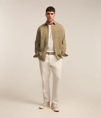 Remera con Textura Acanalada 2