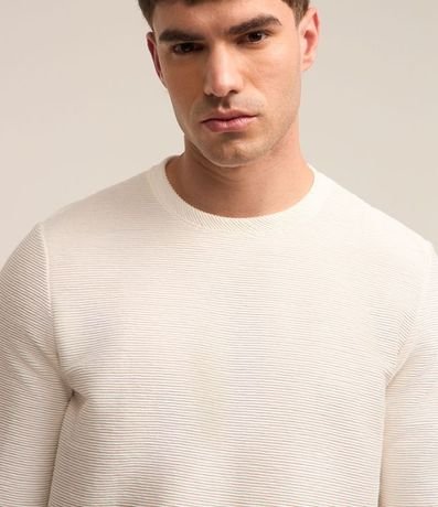 Remera con Textura Acanalada 3