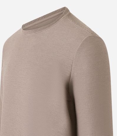 Remera con Textura Acanalada 6