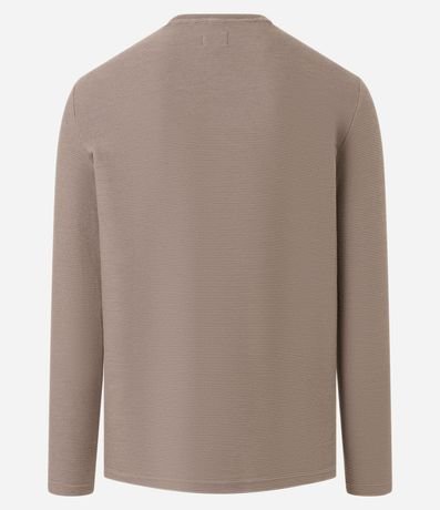 Remera con Textura Acanalada 7