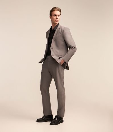 Pantalón en Sastre con Textura