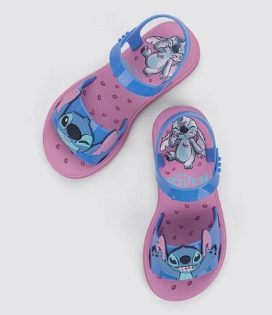 Sandalia Infantil con Banda Ancha y Estampado del Stitch - Talle 23 al 34 1