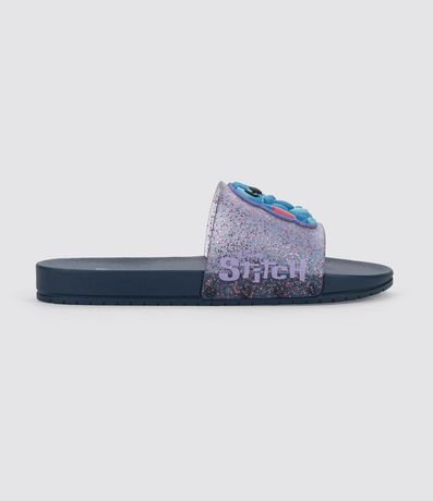 Sandalia Slide Infantil con Purpurina y Patch Stitch - Talle 23 al 34 3