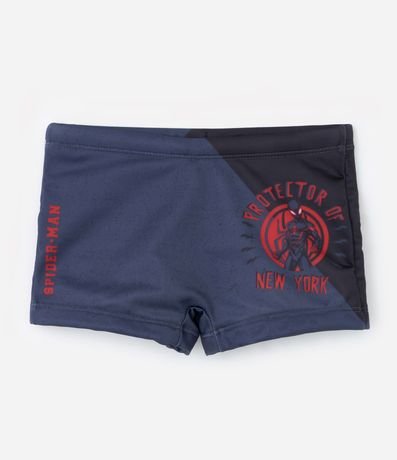 Sunga Boxer Infantil en Microfibra Estampa Spider-Man - Talle 2 a 10 años