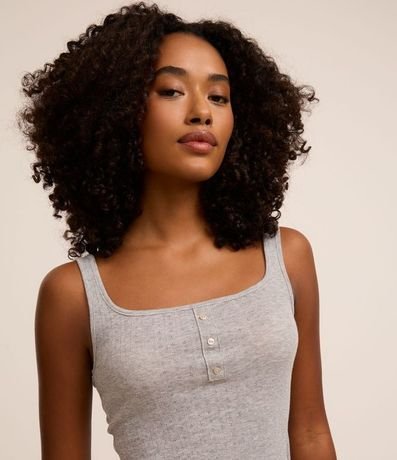 Pijama Short Doll con Algodón Texturizado y Bajo Frufru 2