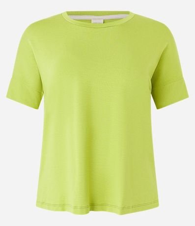 Blusa en Viscosa con Mangas Cortas sin Sisas 4