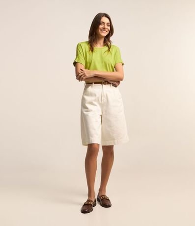 Blusa en Viscosa con Mangas Cortas sin Sisas 2