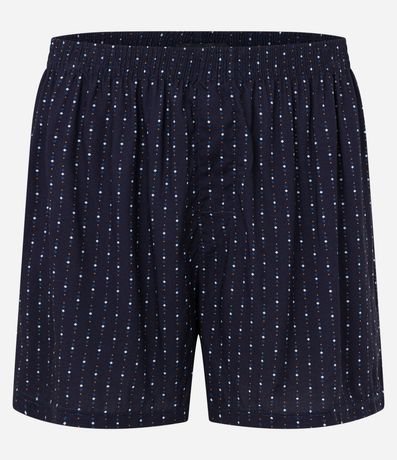 Calzoncillo Boxer de Tela en Viscosa Estampa Mini Rombos 5