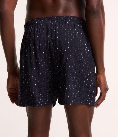 Calzoncillo Boxer de Tela en Viscosa Estampa Mini Rombos 3
