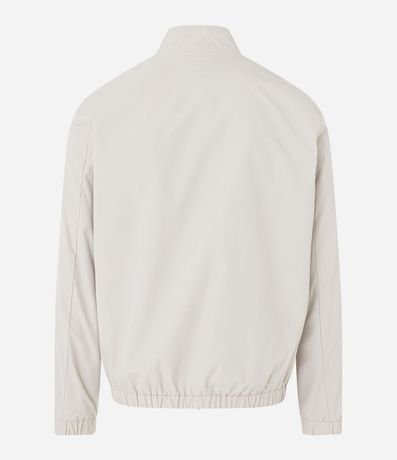 Campera Bomber en Microfibra con Cuello Alto 3