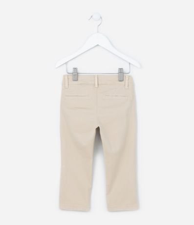 Pantalón Skinny Infantil en Sarga con Bolsillo Cuchillo - Talle 1 a 4 años 3