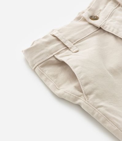 Pantalón Skinny Infantil en Sarga con Bolsillo Cuchillo - Talle 1 a 4 años 5