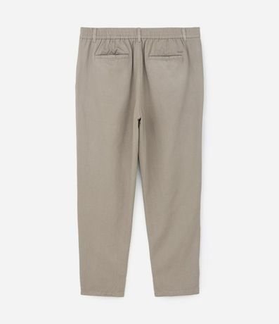 Pantalón en Sastrería con Cintura Elástica 3