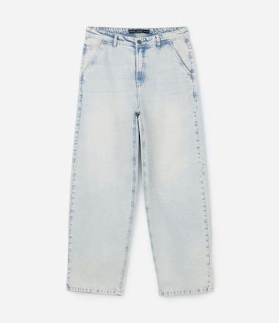 Pantalón Baggy en Jeans con Bolsillo Cuchillo Delantero 5