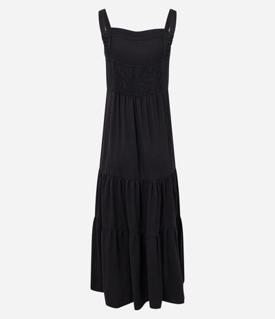 Vestido New Midi en Viscosa con Escote Corazón y Lastex en la Espalda 7