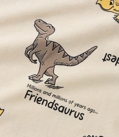 Remera Infantil con Estampado de Dinosaurios - Talle 1 a 5 años 3