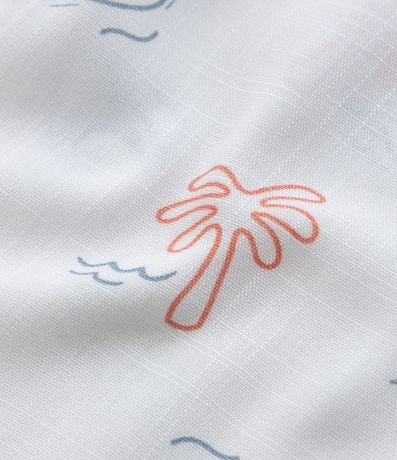 Camisa Comfort Infantil con Estampa Iconos de Playa - Talle 1 a 5 años 3