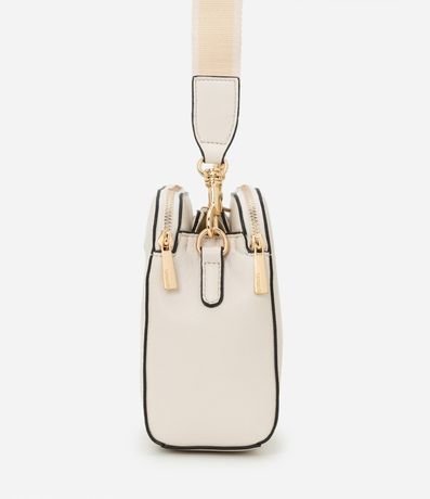 Bolso Transversal Mediana en PU con Correa de Gross 2