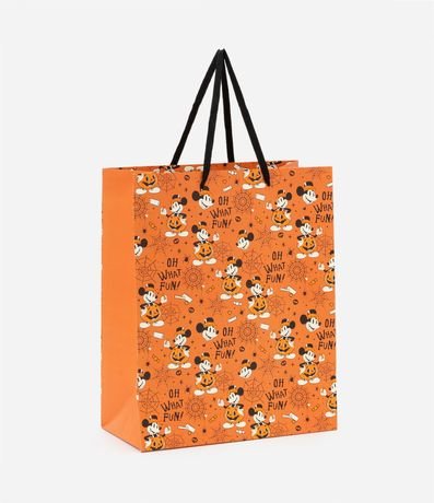 Embalaje de Regalo Mediana con Estampa Mickey Halloween