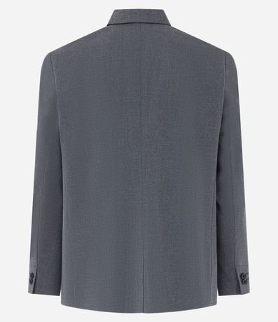 Blazer Boxy Sastrería con Abotonado Doble 8