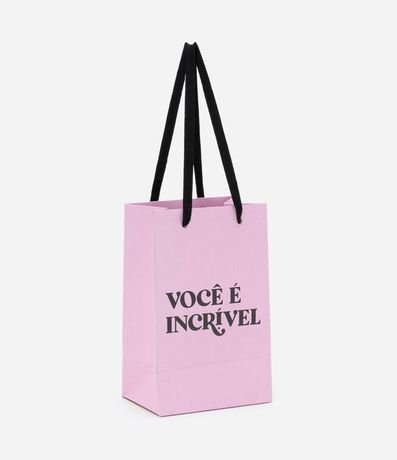 Embalaje de Regalo Bolsa con Estampa Você é Incrível