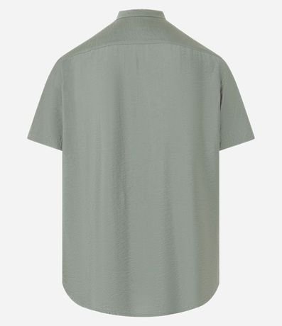 Camisa Slim en Viscolino con Cuello Padre y Textura 7