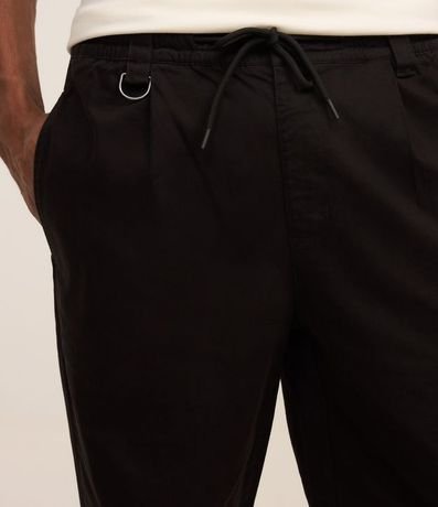 Pantalón Balloon en Sarga con Efecto Satinado 4