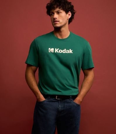 Remera en Algodón con Estampa Kodak