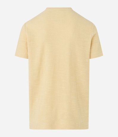 Remera Regular en Media Malla con Textura Diferenciada 7