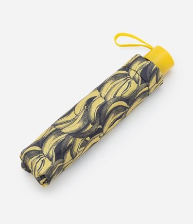 Mini Paraguas de Aluminio con Estampa de Banana 2