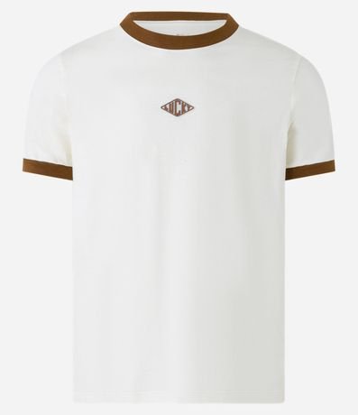 Remera Baby Tee en Algodón con Tag Gomosa 5