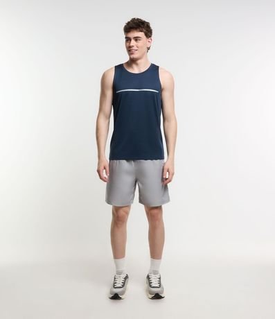 Musculosa Regular Deportiva en Tecnologia Dry con Detalle Reflectante 2