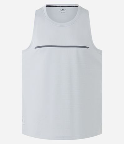 Musculosa Regular Deportiva en Tecnologia Dry con Detalle Reflectante 5