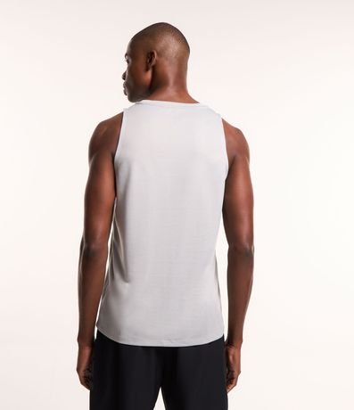 Musculosa Regular Deportiva en Tecnologia Dry con Detalle Reflectante 3