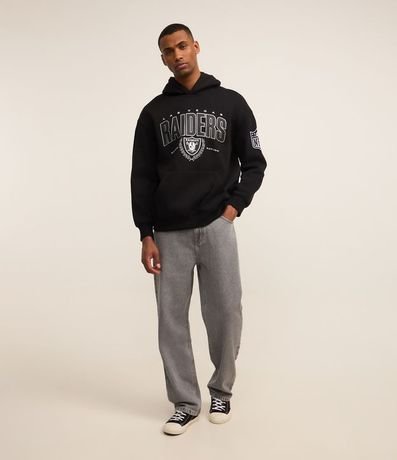 Pantalón Baggy Jeans con Bolsillos