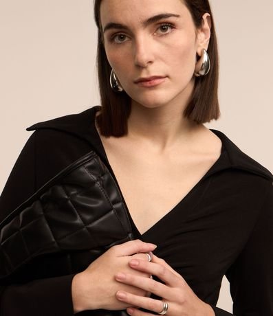 Camisa con Solapa en el Cuello y Detalle Fruncido Delantero 4