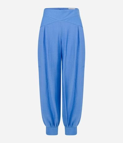 Pantalón Alladin en Crepé con Bajo Ajustado 6