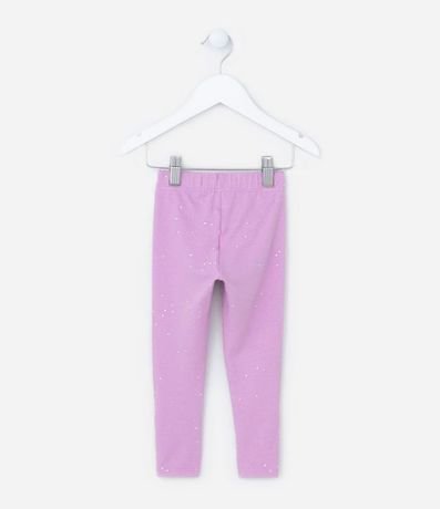 Pantalón Legging Infantil en Cotton con Purtpurina - Talle 1 a 5 años 2