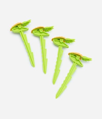 Kit 02 Pinzas de Pareo en Forma de Piñas 2