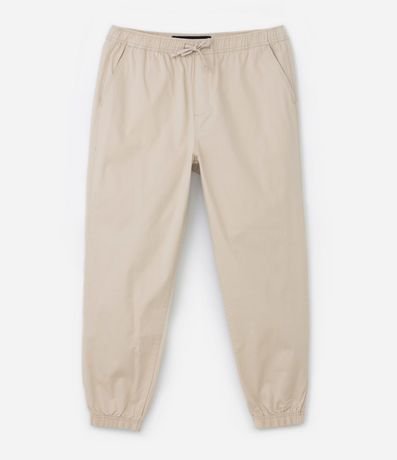 Pantalón Jogger en Sarga Desteñida