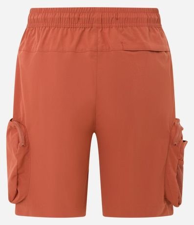 Bermuda Cargo con Cintura Elástica y Bolsillos Tacticos 6