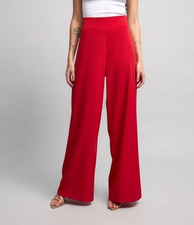 Pantalón Pantalona en Crepé con Pences 2