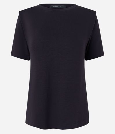 Blusa en Algodón con Hombreras 6