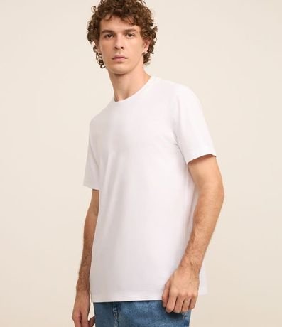 Remera Regular Básica en Algodón