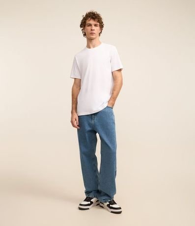 Remera Regular Básica en Algodón 2