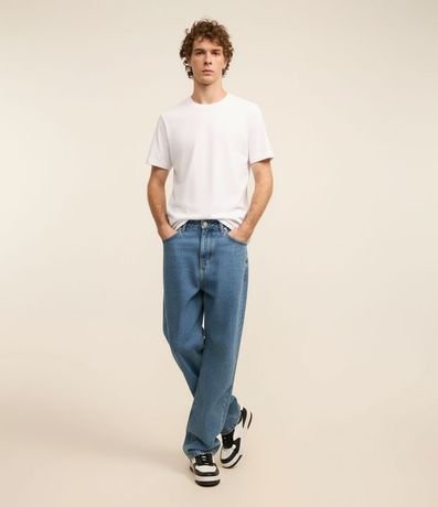 Remera Regular Básica en Algodón