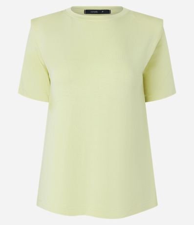 Blusa en Algodón con Hombreras 4