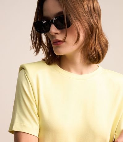 Blusa en Algodón con Hombreras 3